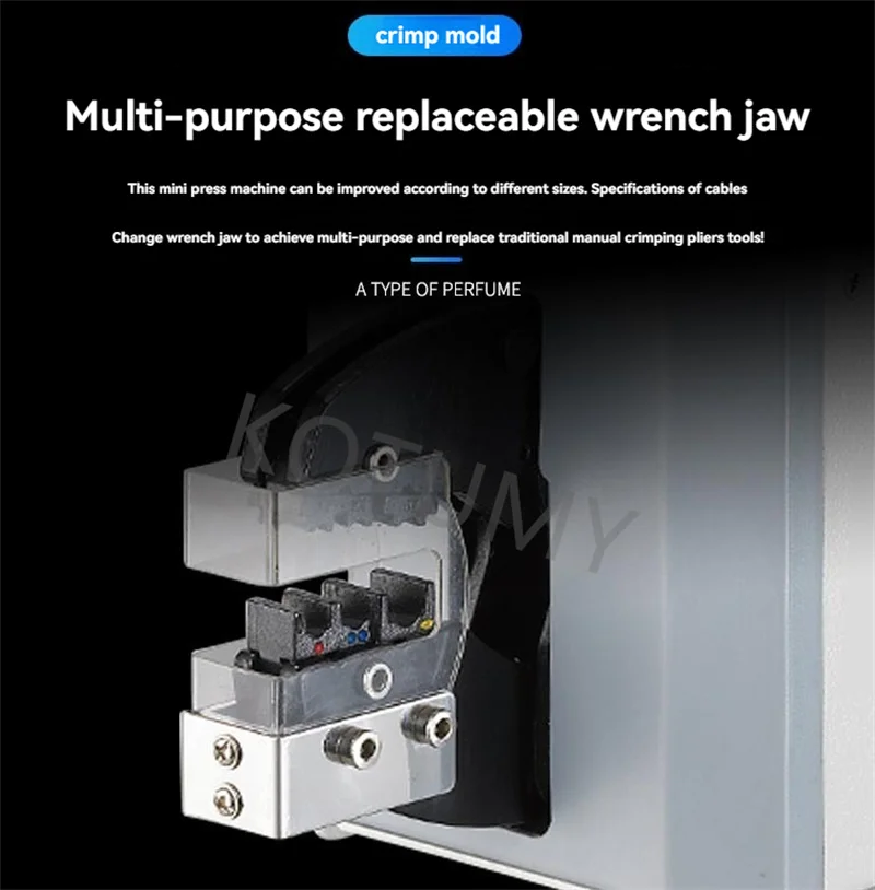 Pneumatic Terminal Crimping Machine Consistent Pressing Effect For Auto Wiring Harness Mass Production And Fixed Standard