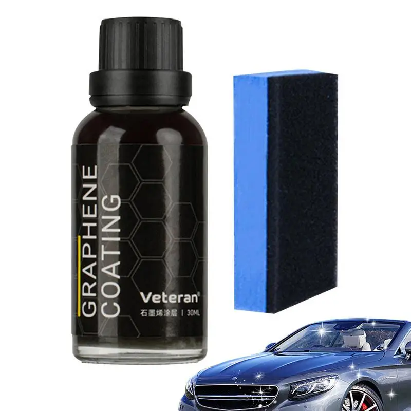 

Graphene Ceramic Coating 30ML Protective Ceramic Car Coating Agent Easy To Apply Coating Liquid For Paint Metal Universal