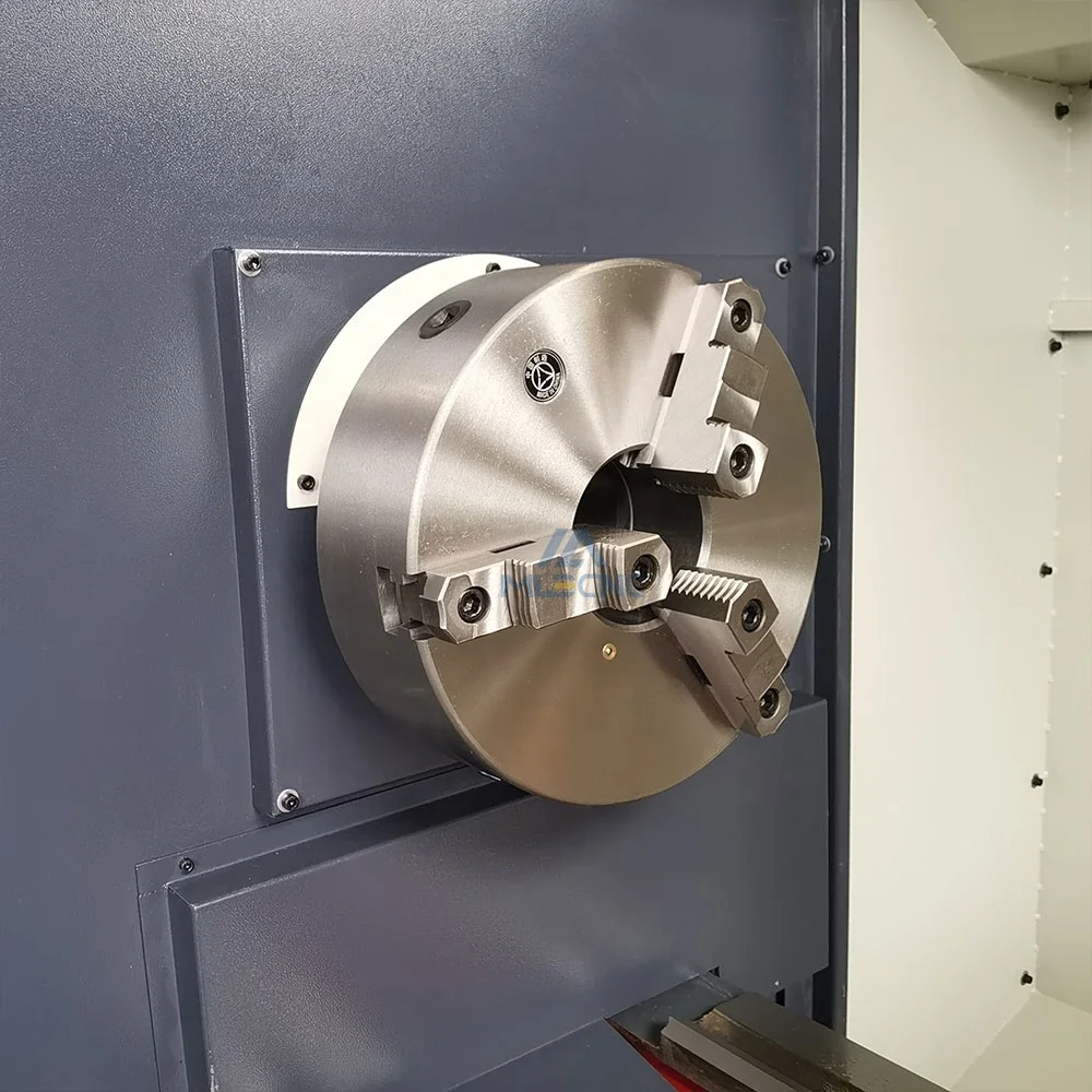Suíço Tipo Hine CNC Torno, Deslizando a cabeça, Ck6132