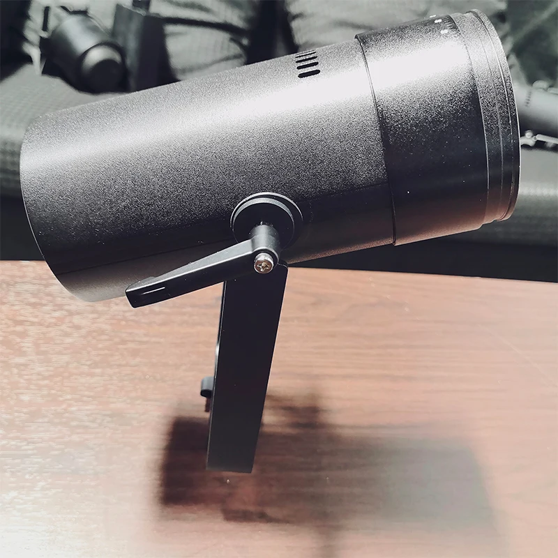 Mini 2IN1 50W Fresnel Spotlight Rotation Adjustable Lens 10°-60° Manual Zoom DMX Control Stage Lighting for Luxury Store Museum