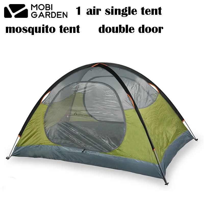 Mobi Garden LengShan AIR 1P Single 3-Season Double Layer Aluminum Pole Waterproof Windproof  Breathable Outdoor Camping Tent