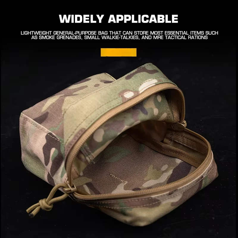 حقيبة GP تكتيكية خفيفة الوزن مع فتحة تصريف، حزمة تثبيت مولي متعددة الوظائف لإكسسوارات الصيد الخارجية #5