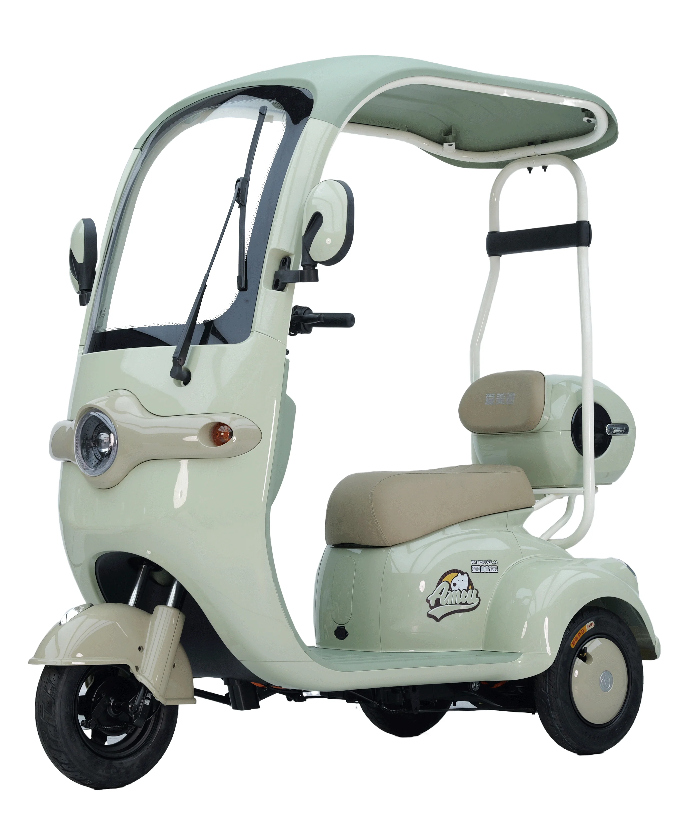 都市型大人用電動三輪車 通勤用 厚みのあるフレーム 強力な60Vモーター グリーンエネルギー レクリエーション用 バッテリー駆動 オープンタイプ