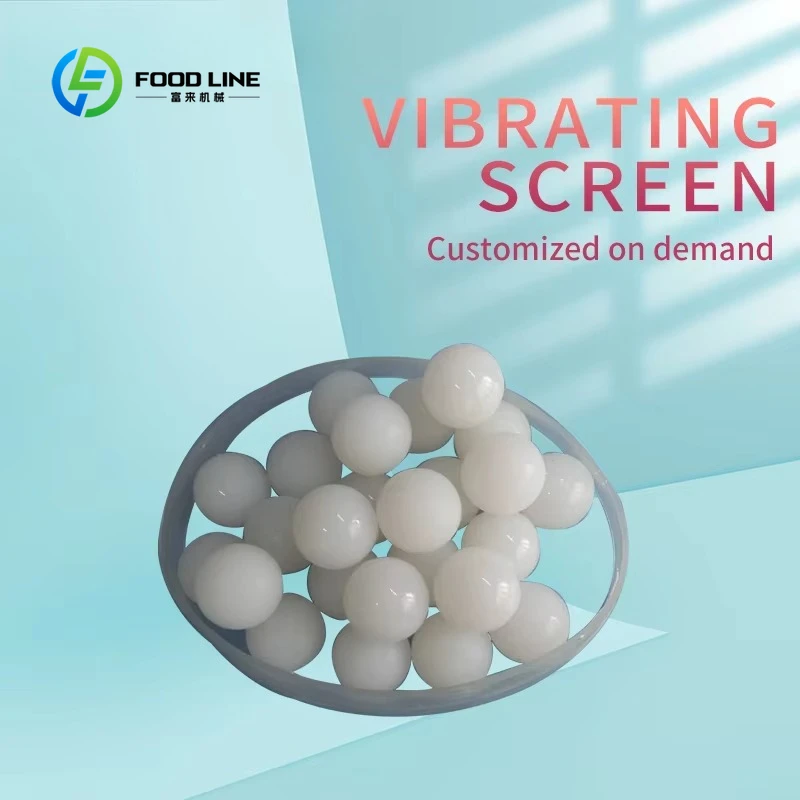 Vibrating Sieve Food Grade Vibro Sifter Equipment For Processing Flour Milk Powder Sugar Salt Granular Food Materials Customized