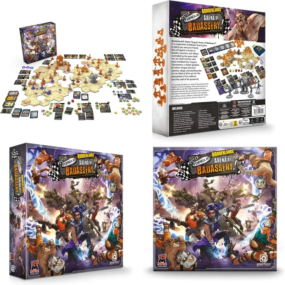 

Borderlands: Torgue's Arena - Cooperative Action Game for Adults 1-4, Ages 14+, 60-90 Min Avg Play