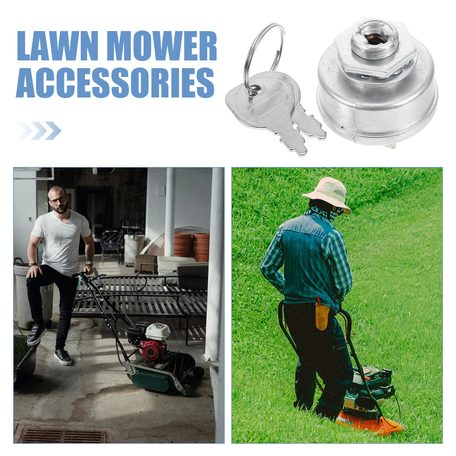 مفتاح إشعال 925-0267 لجزازة العشب المتوافقة مع Ayp Std365402 Scag 48017 موراي ثلاثة أوضاع للتحكم في سبائك الزنك #3