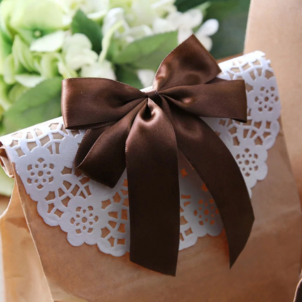 

20Pcs Polyester Ribbon Bows Gift Wrapping Craft Decoration Bright Colors Festive Touch DIY Projects Ribbon Bows