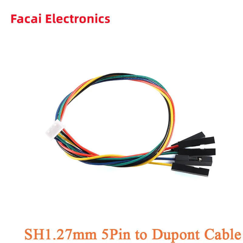 5pcs/2pcs For HLK-LD2410 HLK-LD2410B LD2410 SH1.27mm 5Pin to Dupont Cable 5 Pin Terminal Line 20CM LD2410 Matching DuPont Wire