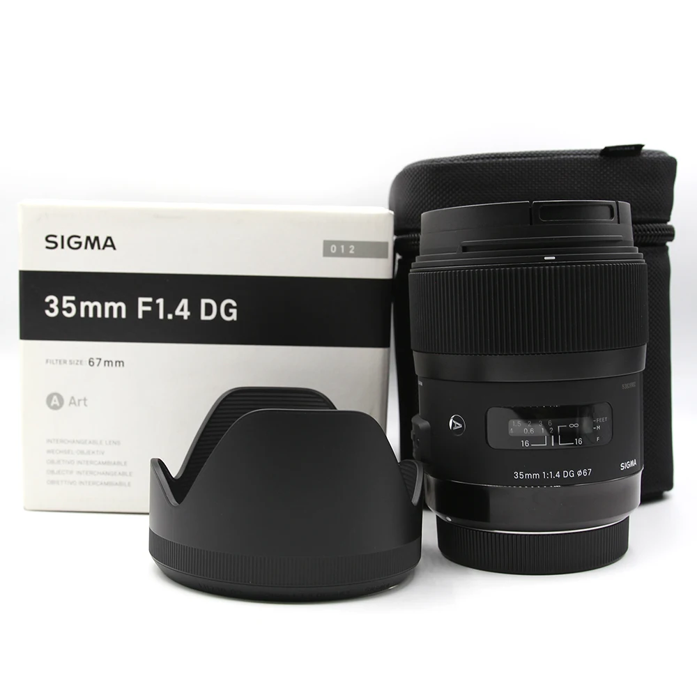 Sigma 35mm F1.4 DG HSM Art Lens For Canon or Nikon Mount