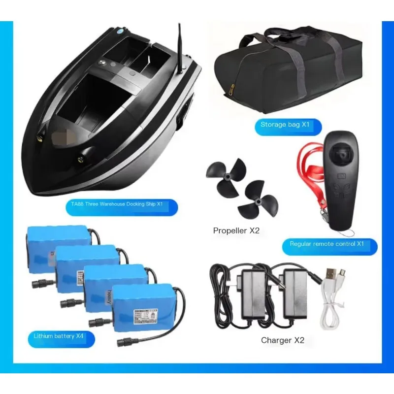 

500m Rc Wireless Fishing Lure Bait Boat Rc Fishing Bait Boat Manufacturer