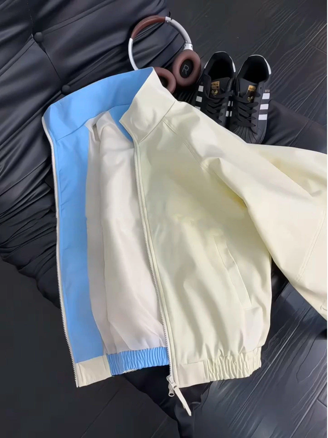 

Мужская весенняя куртка Cleanfit Yellow Baseball Sle Flight Jaet с воротником-стойкой, в американском уличном стиле, для создания гармоничного образа