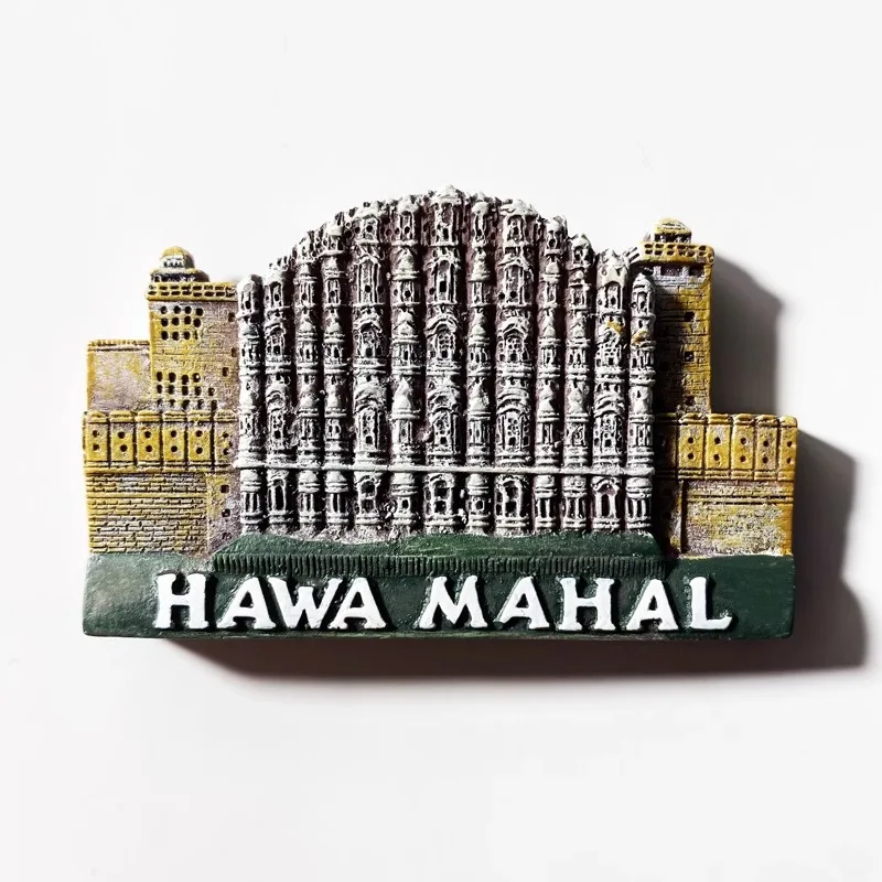 India Fridge Stickers Taj Mahal New Delhi Rajasthan Jaipur Goa Travelling Souvenirs Fridge Magnets Home Decor Birthday Gifts