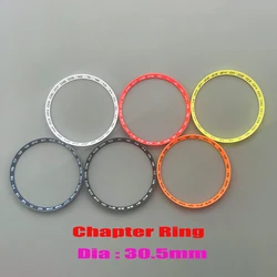 Dia 30.5mm SKX007 Watch Chapter Ring Fits SKX007 SKX009 SRPD Watch Cases Inner Ring NH35 NH36 Case Replace Parts