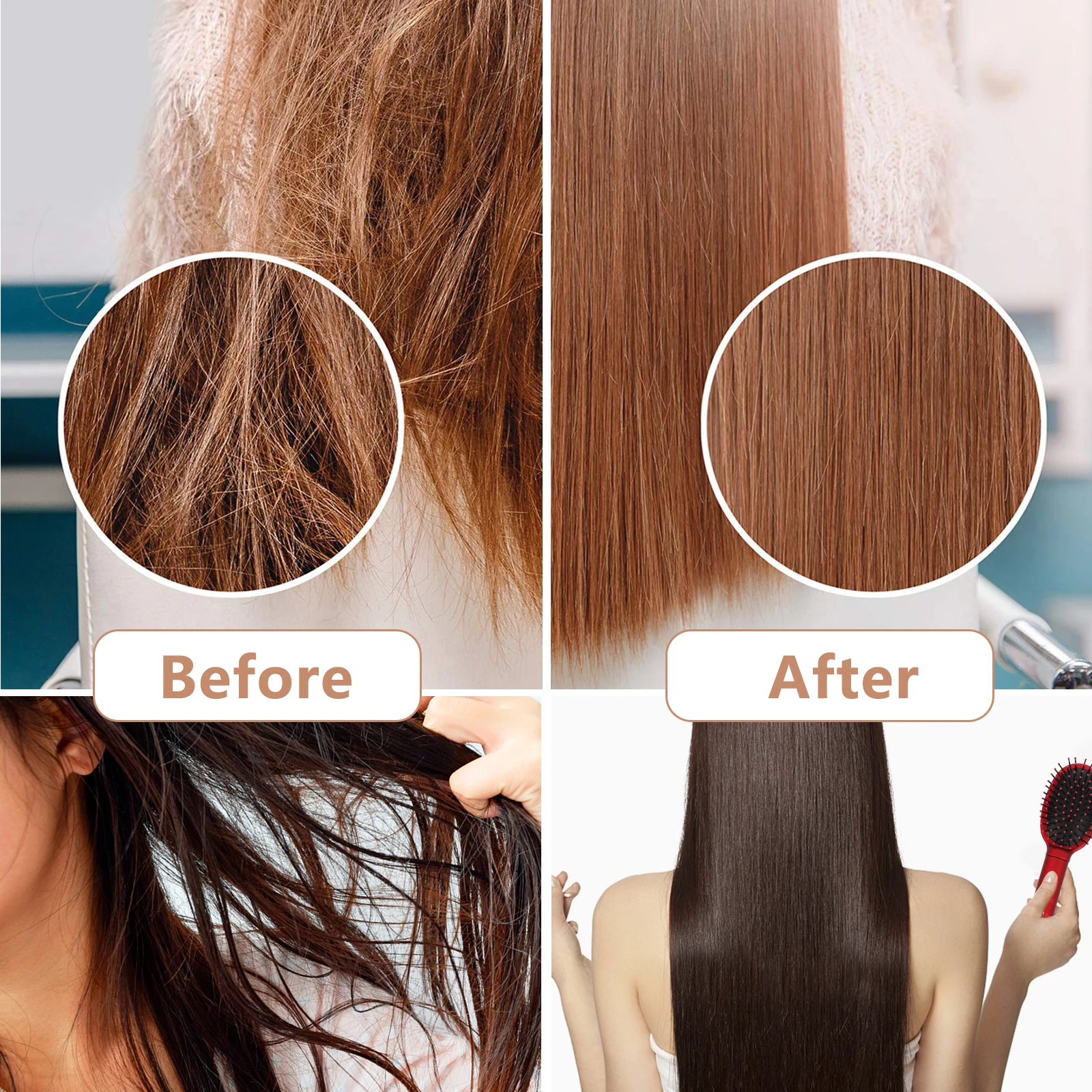 

Plastic Hair Brush Hidden Compartment Safe Storage Box Travel Size Secret Container Stash Hair Comb