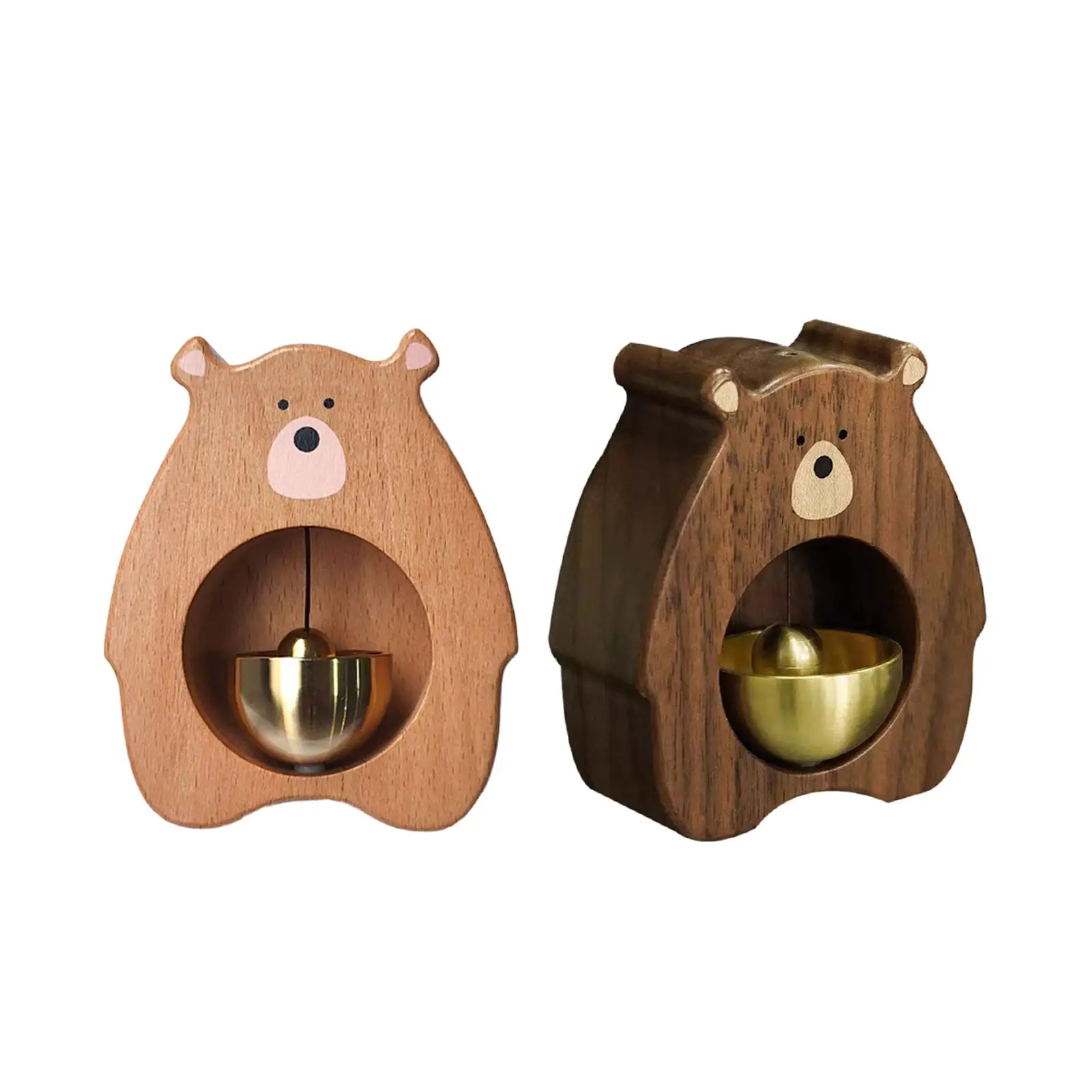 

Деревянный дверной звонок, креативный магнитный дверной звонок для гардероба в ресторане на заднем дворе