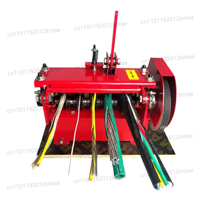 250W electric wire stripping machine 2-28mm small cable wire peeling machine scrap copper recycle tool