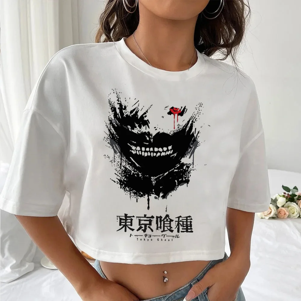 Tokyo Ghoul Kaneki Ken Suzuya Juuzou t shirt female Punk Colorful 2000s streetwear t shirt Graphic hip hop Pop Culture