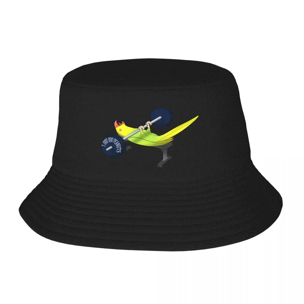 parrot working out Bucket Hat hard hat Beach Outing For Girls Men's