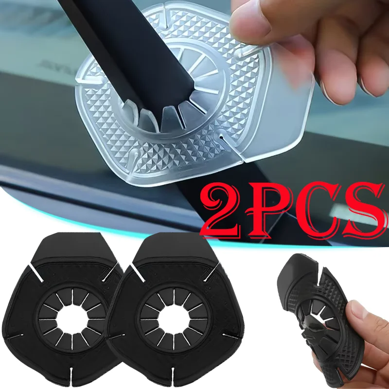 

Car Windshield Wiper Hole Protective Cover New Arrival Dustproof Wiper Bottom Leaves Debris Prevention Cover Auto Accessories