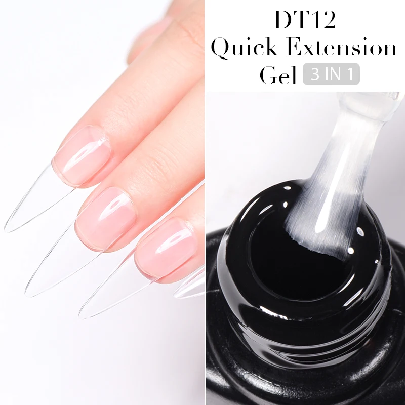 7ml MEET ACROSS New Peel Off Water Base Coat Easy Peelable Base Gel Polish For Nail Tips Soak Off Practice Beginner Art Varnish