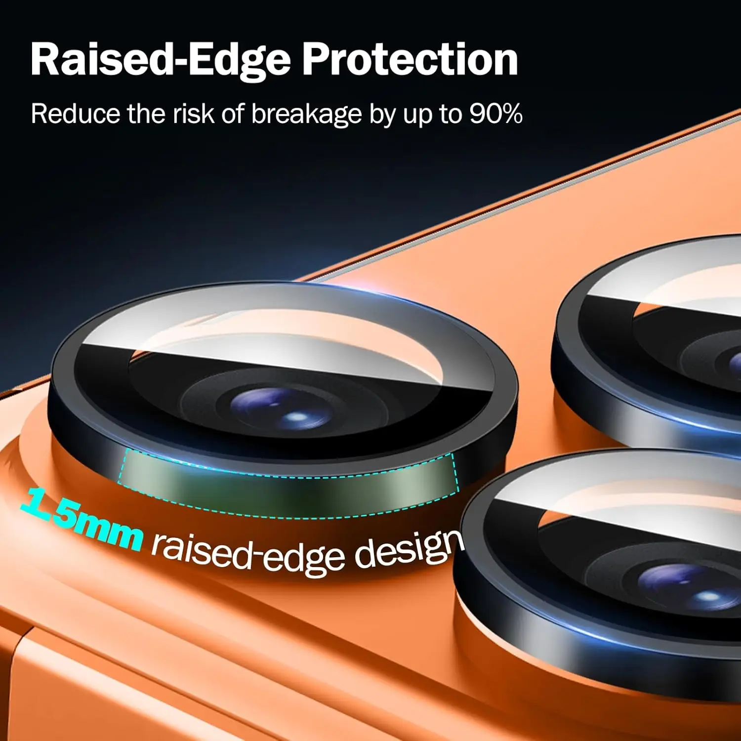 2枚入り ブラック カメラレンズスクリーンプロテクター 強化ガラス iPhone 17 Pro Max Air 16 Plus 15 14 13 Mini 12 11 17Pro 保護用