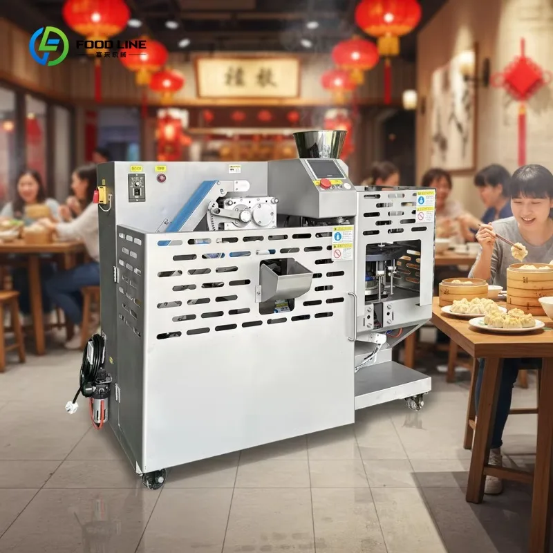 Commercial Multifunctional Dumpling Making Machine for Gyoza Momo Samosa Empanada Production Line Custom