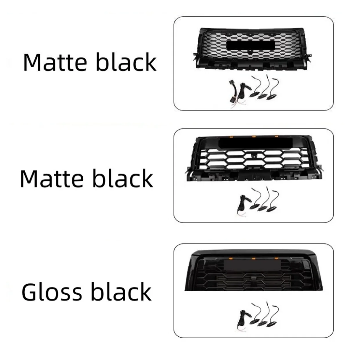 

Radiator grille for HAVAL h5 2023-2025 modified grill with lamp Net mesh Auto Accessories