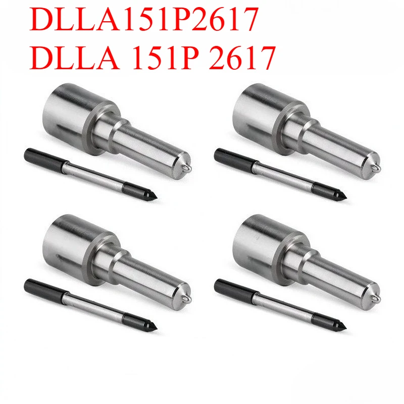 4Pcs Common Rail Fuel Injector Nozzle Tips DLLA151P2617 DLLA 151P 2617 Oil Burner Spray Nozzle For Injector 0445120494/463