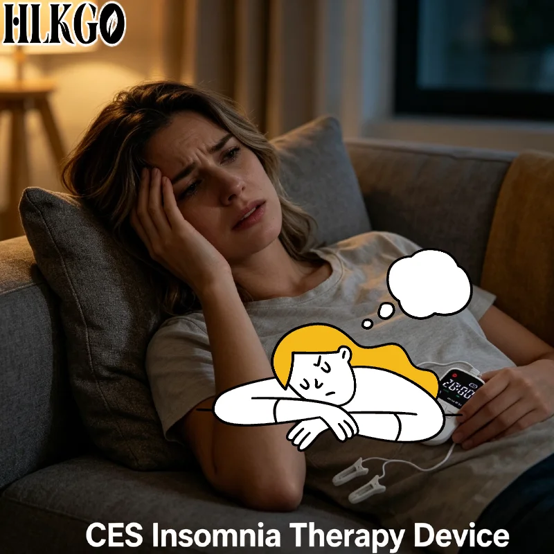 

Cranial Electrotherapy CES Device for Insomnia Sleep Therapy Fast Sleeping Aid Reduce Anxiety Treatment Machine