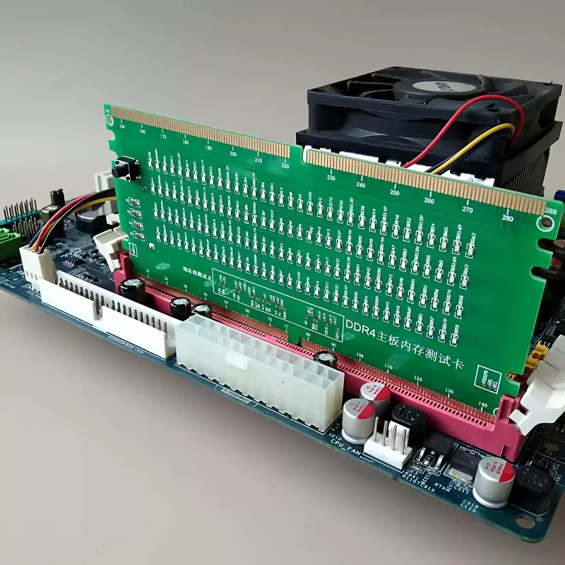 2026 new DDR3/DDR4 memory with lamp test card main board diagnostic tool desktop computer detection artifact