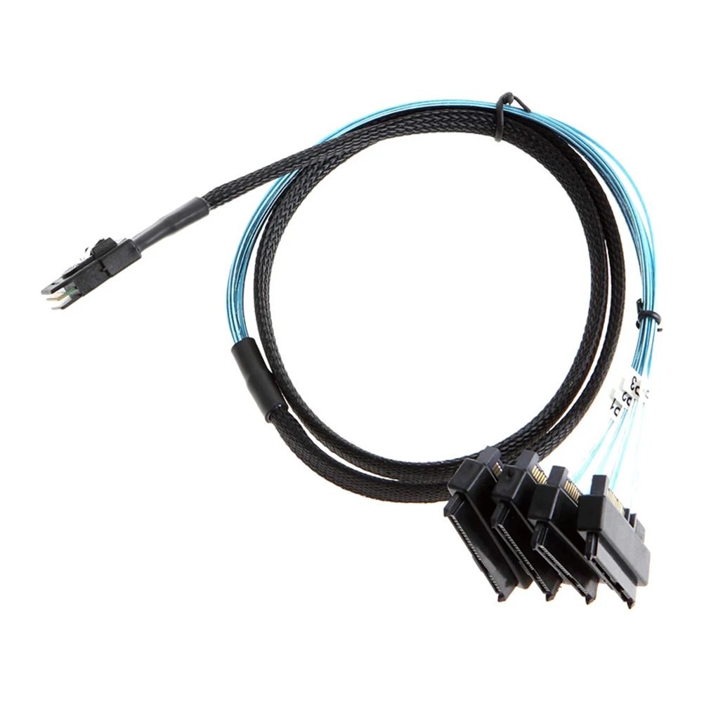 

Mini Cable 0.5M Sff-8087 36Pin 4Port Hard Drive Adapter For Ssd Controller Cord Hard Disk