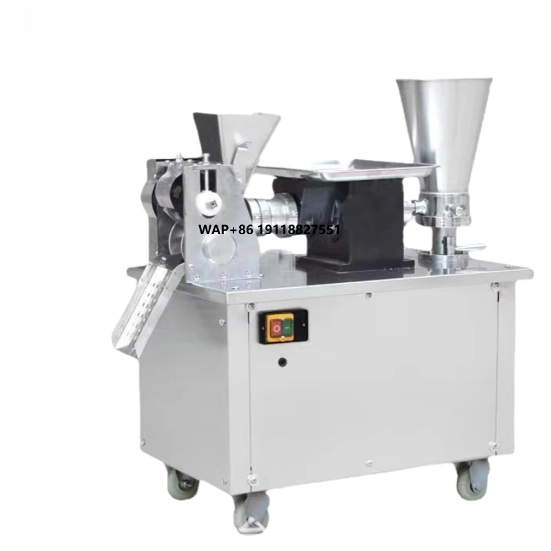 

Automatic Tabletop Small Grain Product Papad Empanada Samosa Gyoza Wonton Dumpling Maker Wrapper Making Machine