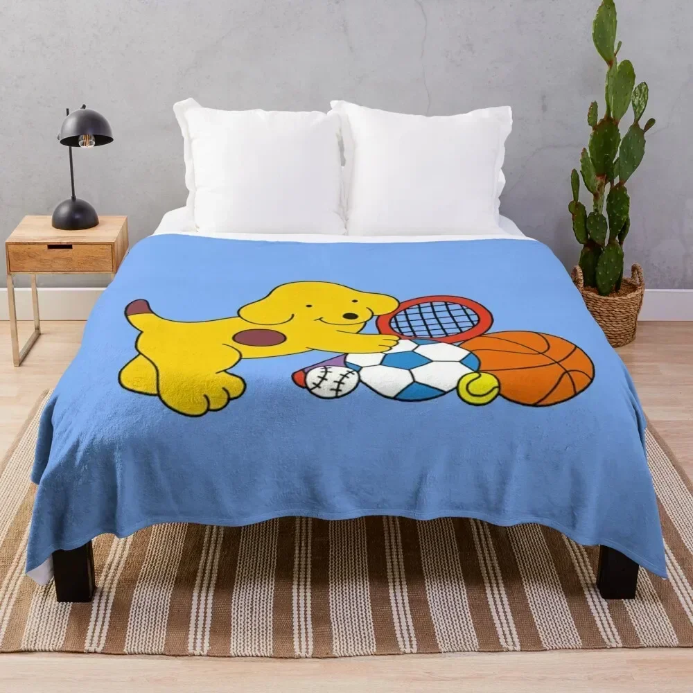 

Spot the dog Throw Blanket Warm Plush Fuzzy Blanket for Living Room