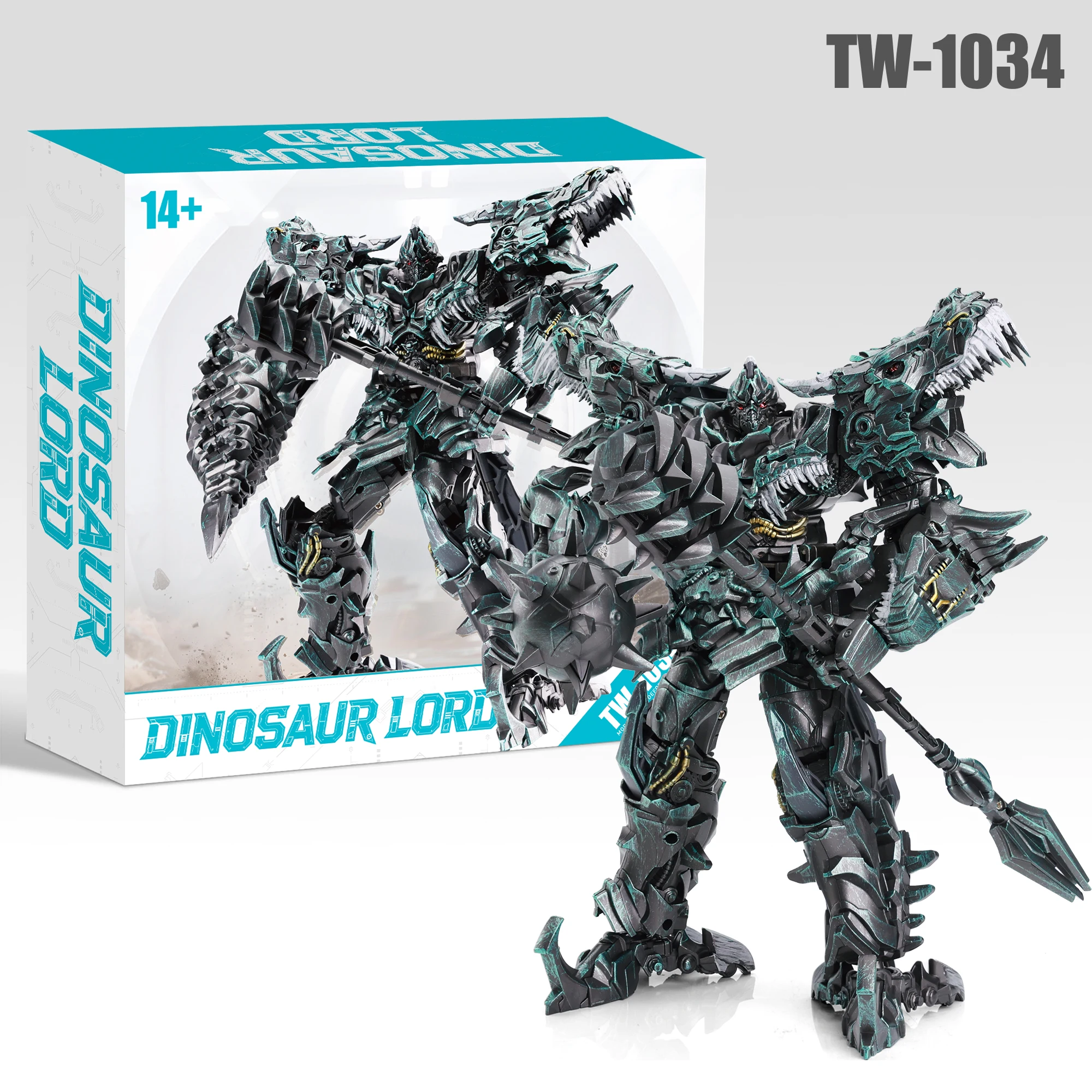 

BAIWEI Transformation TW1034 23cm Grimlock KO SS07 Action Figure Dinosaur Leader Toy Collcetion Gifts