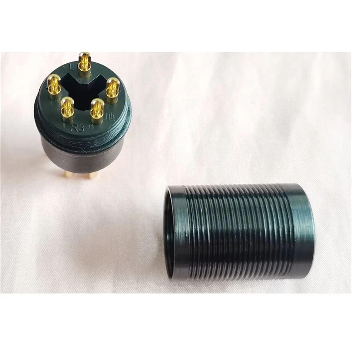 Copper Gold-Plated Conductor 5Pin Earphone Power Amplifier Plug for -X9000 -L300 L500 L700 Headphone Connector