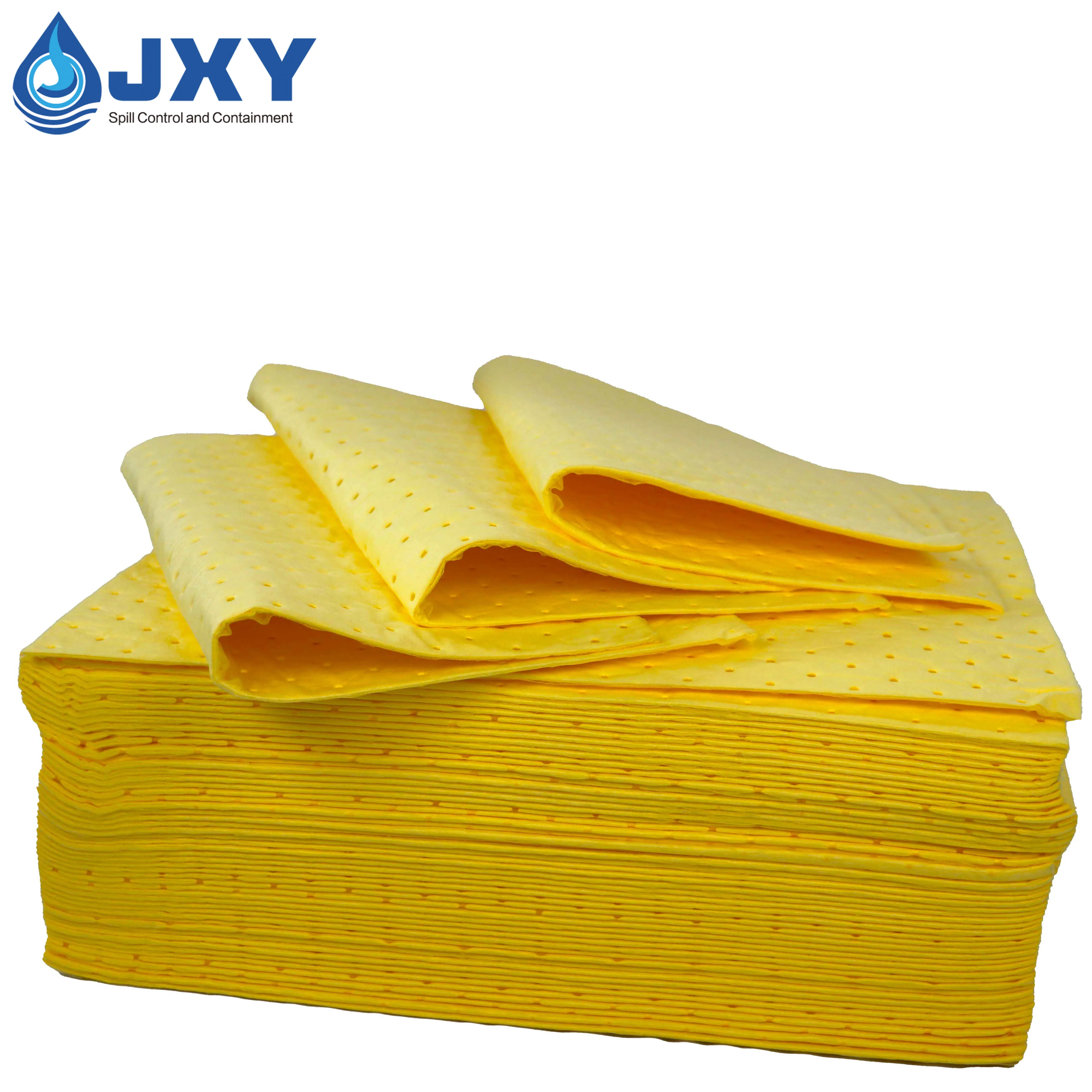 Borsa per tappetino chimico industriale ecologica e kit di fuoriuscite ecologici con tampone assorbente per olio non tessuto in PP