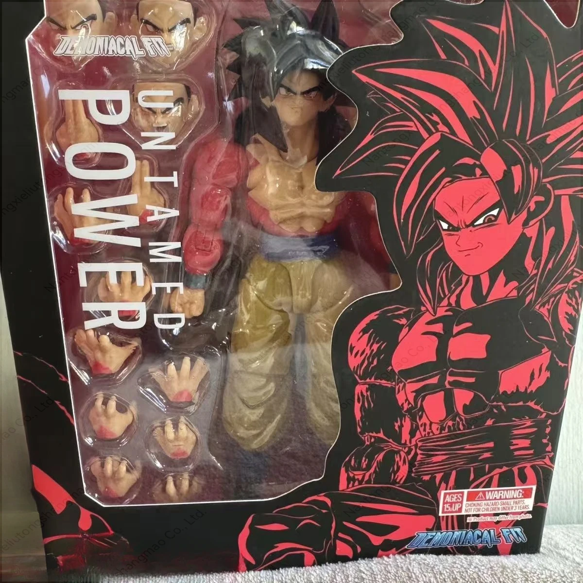 

Dragon Ball Demoniacal Fit DF SHF SSJ4 Goku Untamed Power -Time Ranger- Action Figure Toy Model Gift