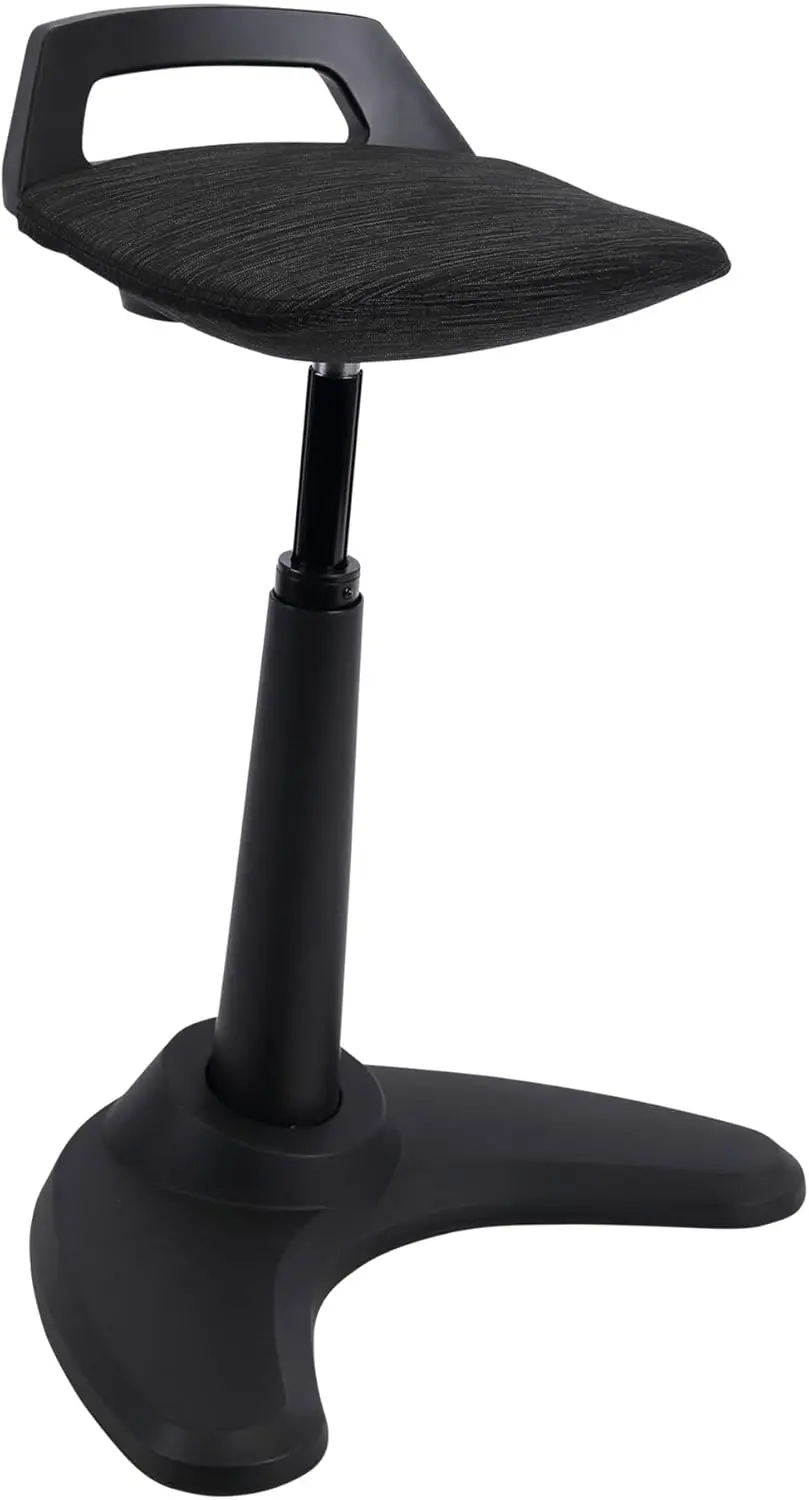 Aleae35Psbk Adaptivergo Sit To Stand Perch Stool Supports Up To 250 Lbs. - Black