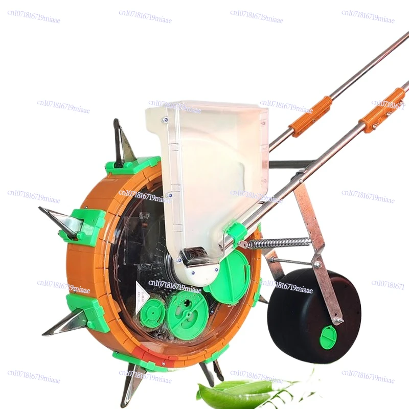 

Hand push type peanut corn planter, small machine agricultural multi-function