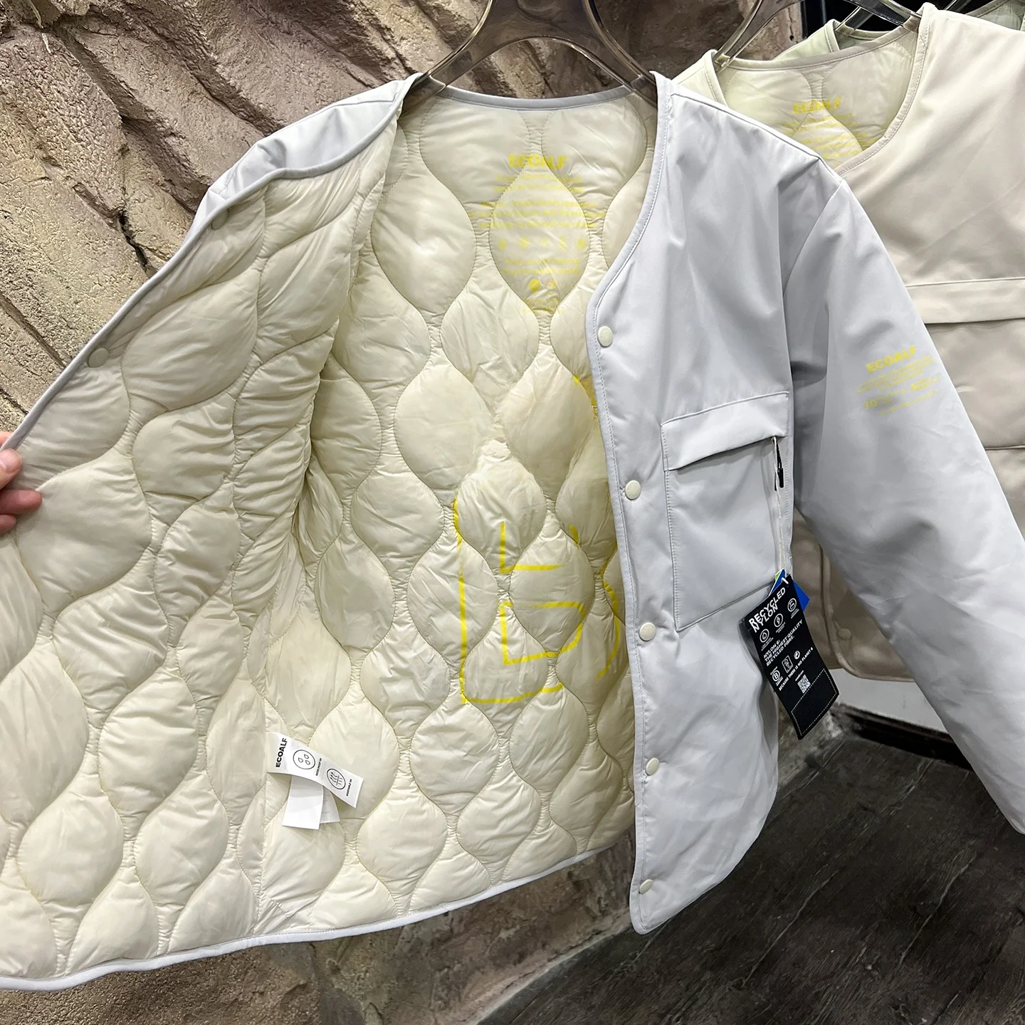 كفاءة خفيفة الوزن للماء في الهواء الطلق عارضة هارديل القطن Jaet للرجال والنساء معطف الخريف الشتاء العصرية #3