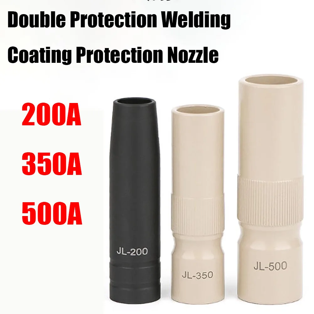 

Gas Shielded Welding Gun Coating Protective Nozzle 200A/350A/500A Secondary Shielded Welding Machine Accessories