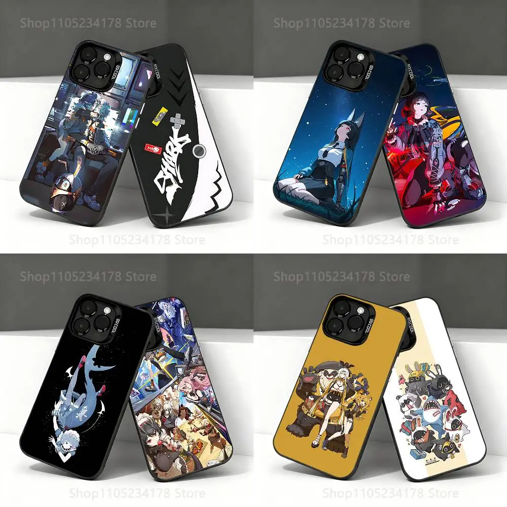 

Black Phone Case Compatible with iPhone 17 16 15 14 13 12 11, Pro, Max, Plus, E, Air, Mini Z-Zenless Zone Zero