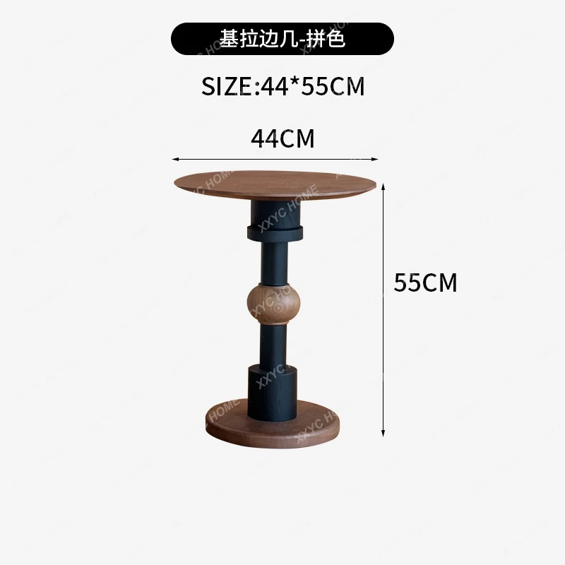 Round Coffee Table Textured Sleek Hotel Storage Coffee Table Modern  Living Room Furniture