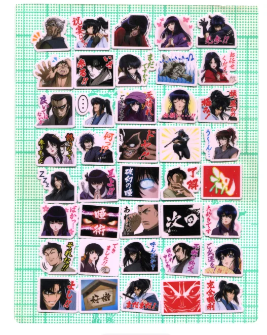 40pcs/pack Basilisk: Kôga ninpô chô