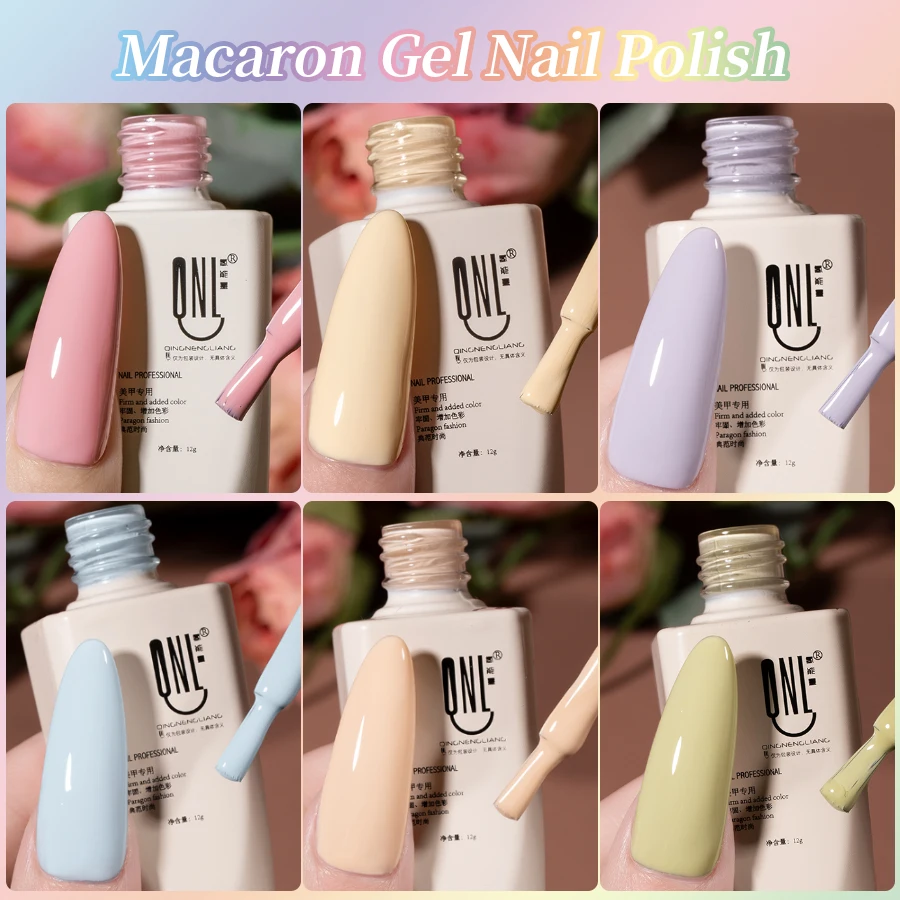 

RSNAIL 12 г Весна Лето Гель-лак для ногтей Soak Off UV Gel Macaron Gel Полуперманентный лак для дизайна ногтей Конфеты Розовый Зеленый Гель для ногтей