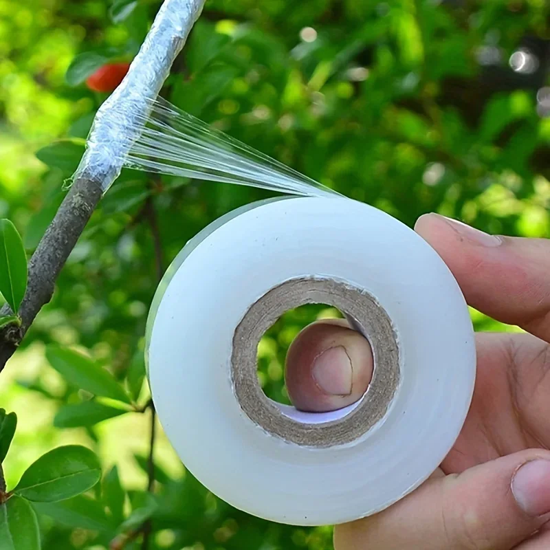 Nursery Grafting Tape Roll - Stretchable, Self-Adhesive, White Grafting Tape,  Easy to Use for Gardening and Horticulture