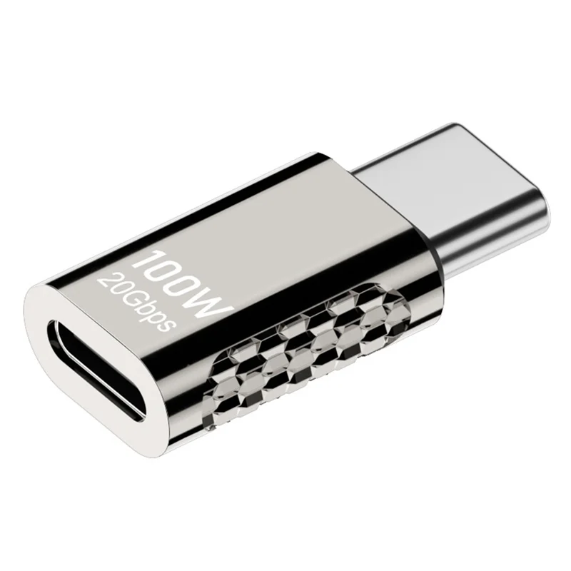 Hot 1PCS Type-C มัลติฟังก์ชั่นอะแดปเตอร์ Type-C หญิงประเภท-C อะแดปเตอร์ชาย 20Gbps Fast CHARGING Audio Video Transfer ADAPTER