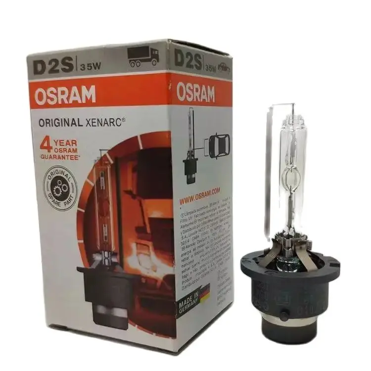 Gratis ongkir 1ชิ้น D2S D1S OSRAM D3S D8S D4R D4S 35W 4500K origianl xenarc รับประกัน4ปีจุด E1ผลิตในเยอรมนี