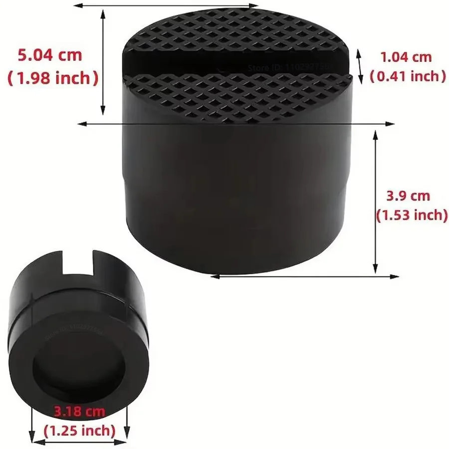 Auto Rubber Jack Pad Frame Protector Adapter Jacking Tool Vloer Ingelaste Pinch Weld Side Lifting Schijf Voor Toyota Subaru Fiat Volvo