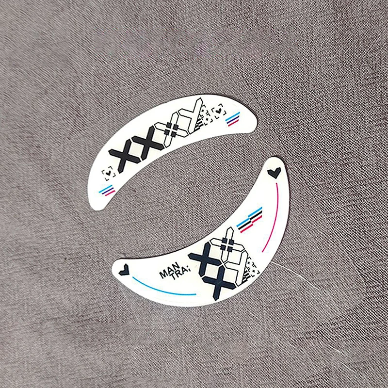 Glass Mouse Skates Glide Feet Pads Mouse Feet Sticker for VGN Dragonfly F1 Wireless Gaming Mouse Rounded Curved Edges